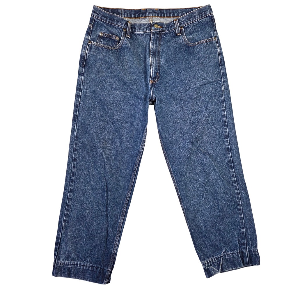 Members Mark Denim Jeans 36 Classic Straight Leg Casual Retro Everyday Basic